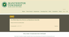 Desktop Screenshot of manchestertwp.com
